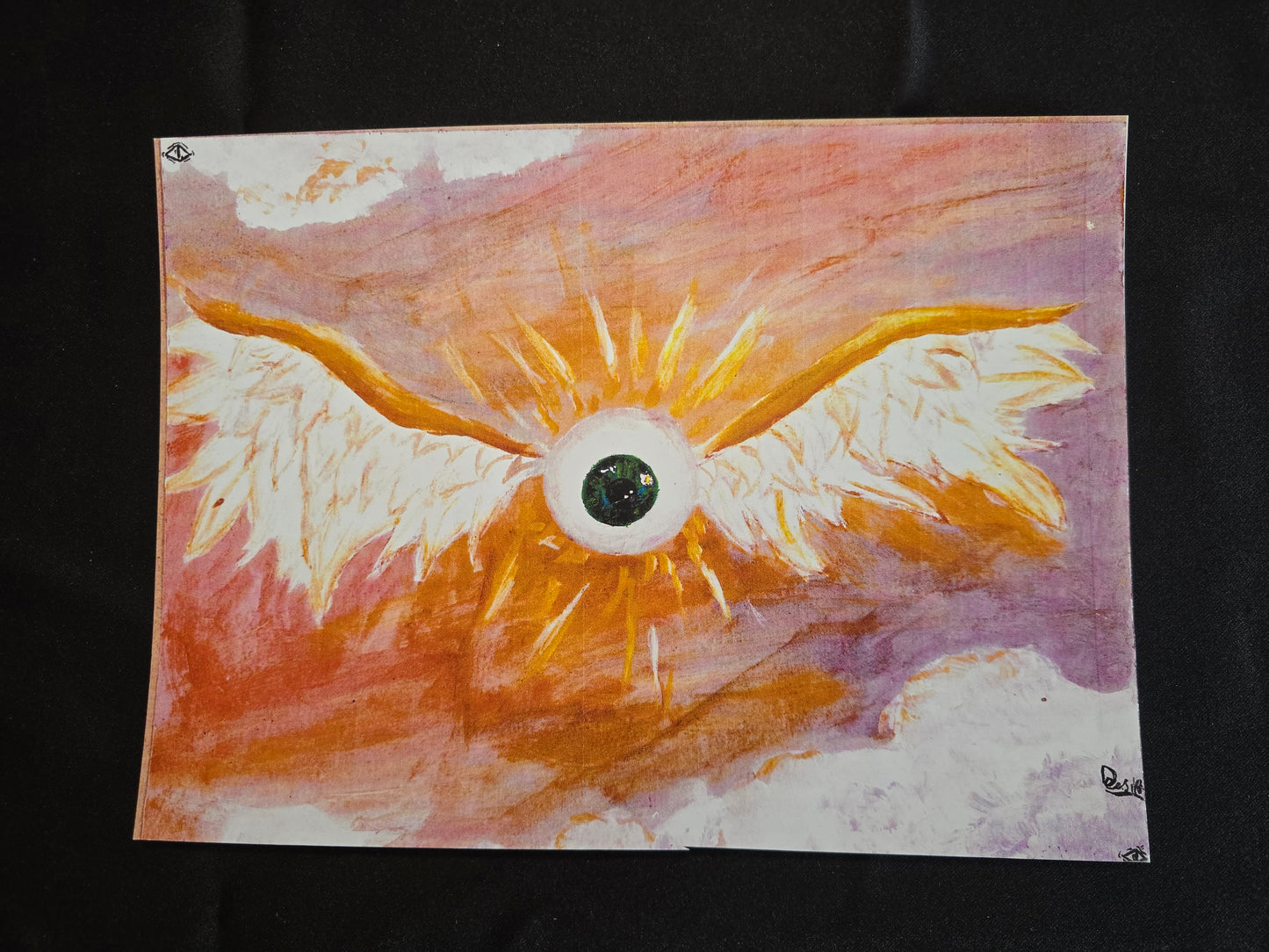 Print of Eye Painting